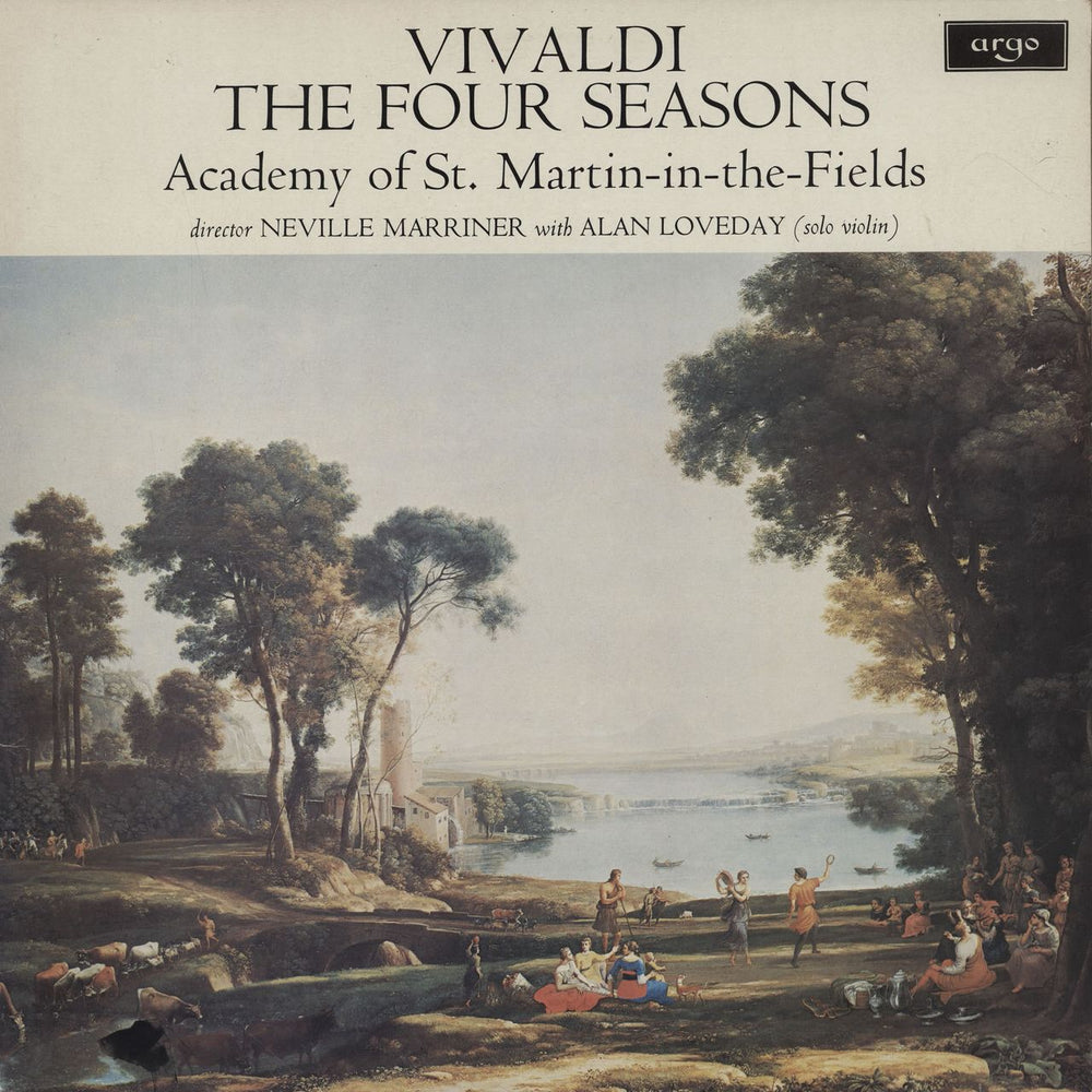 The Academy Of St. Martin-In-The-Fields Vivaldi: The Four Seasons - 2nd UK vinyl LP album (LP record) ZRG654