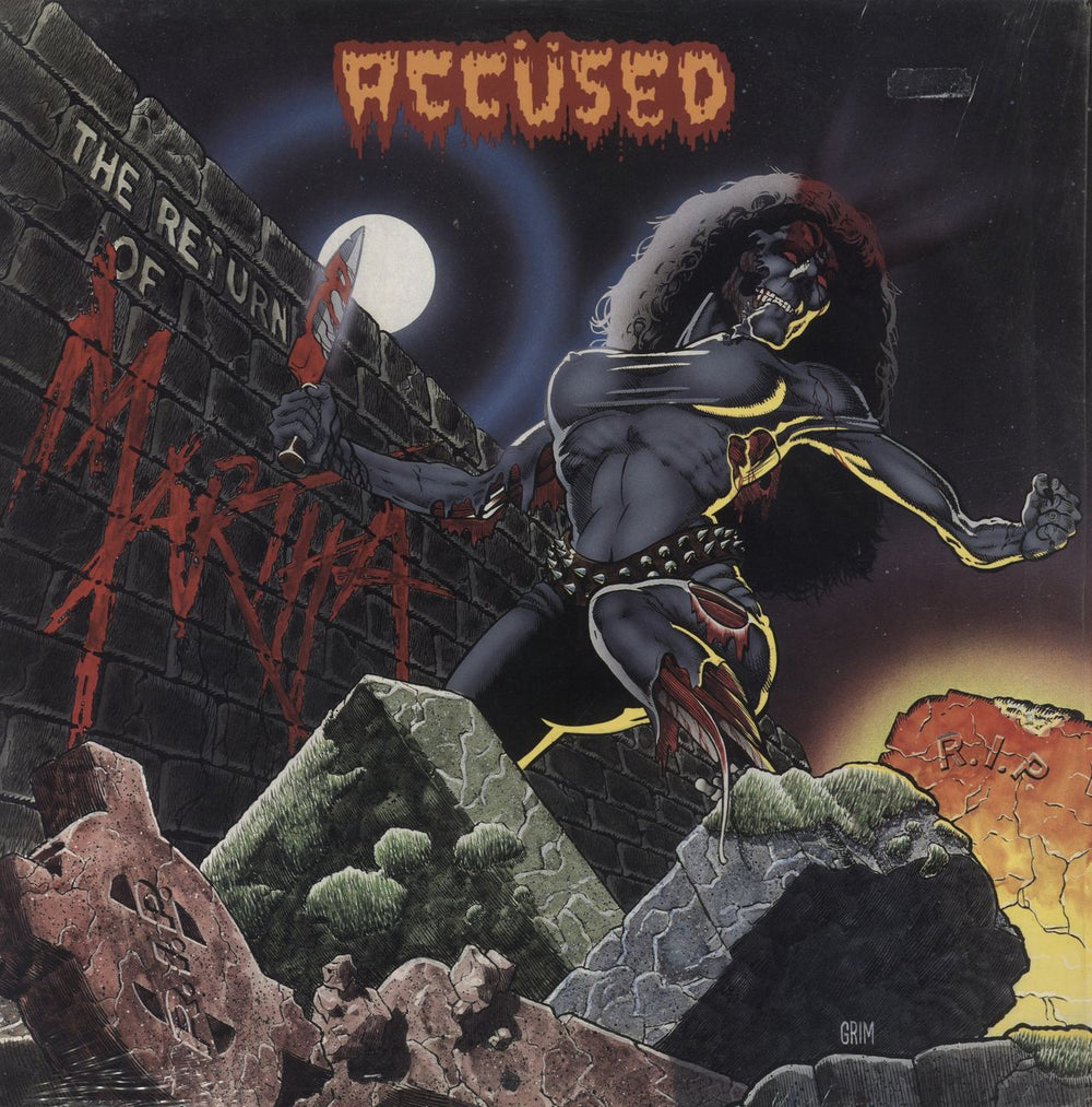 The Accused The Return Of Martha Splatterhead - 3rd US vinyl LP album (LP record) 88561-8197-1