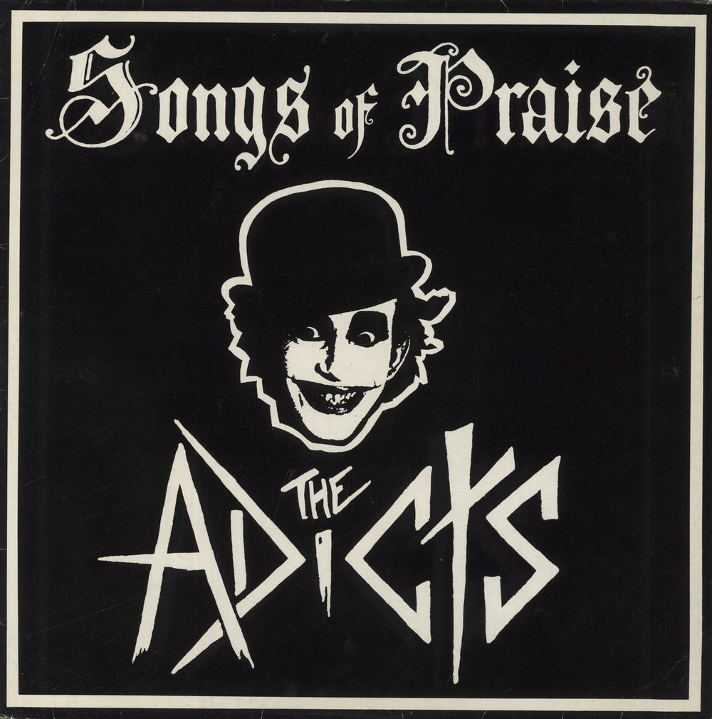 The Adicts Songs Of Praise - 2nd - EX UK vinyl LP album (LP record) FALLLP006