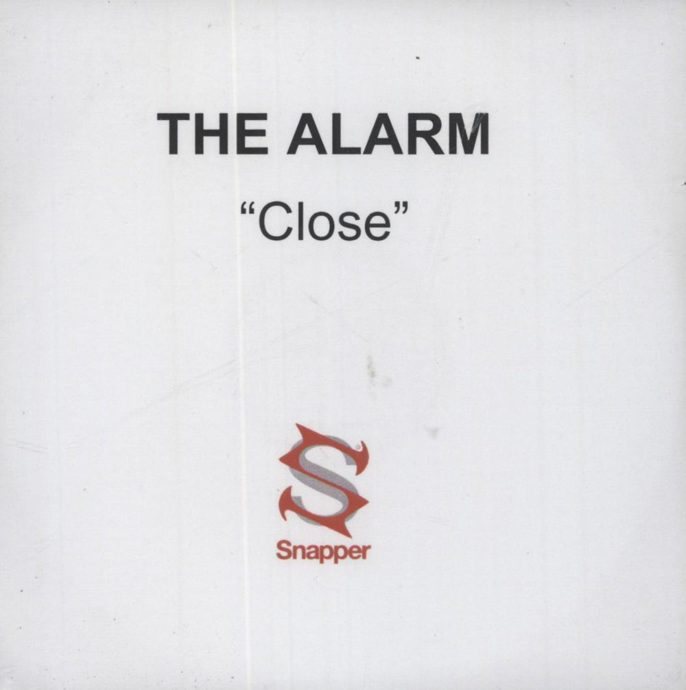 The Alarm Close UK Promo CD-R acetate CD-R ACETATE