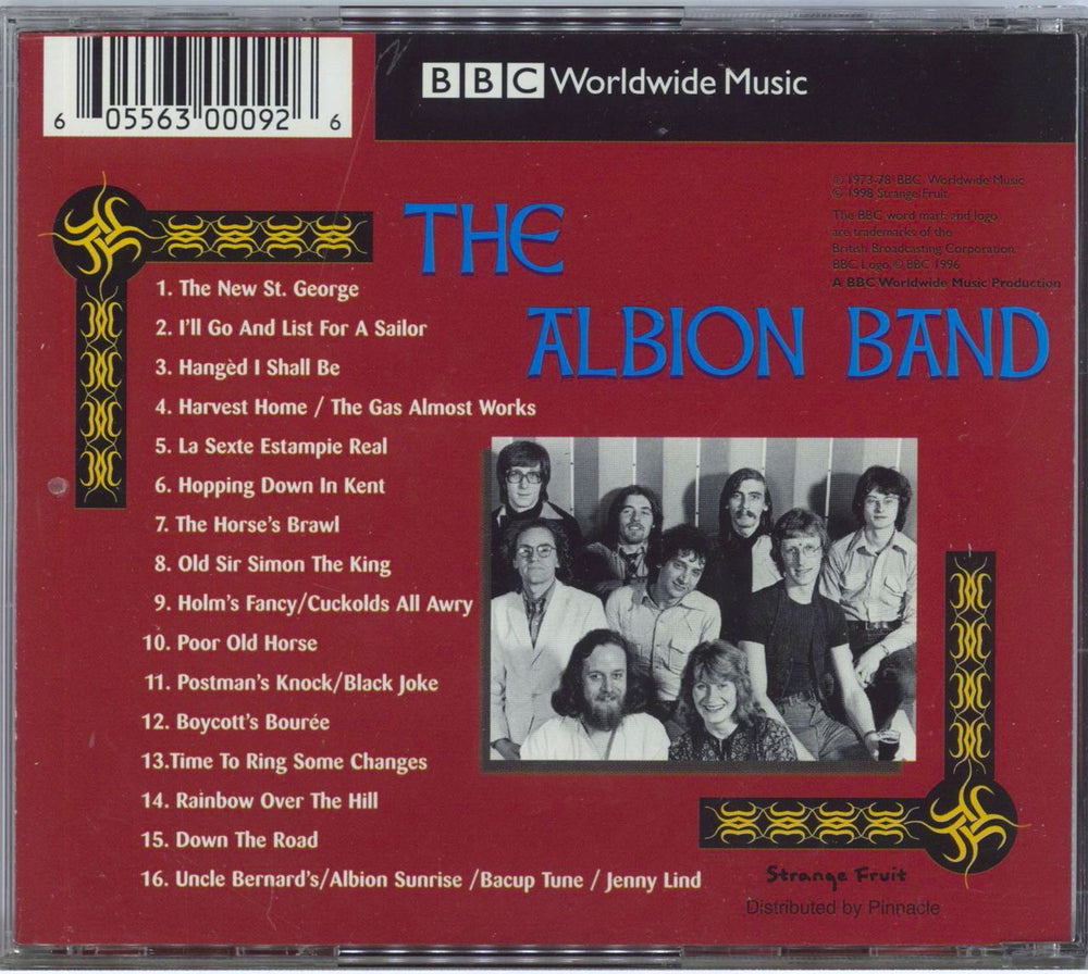 The Albion Band The BBC Sessions UK CD album (CDLP)