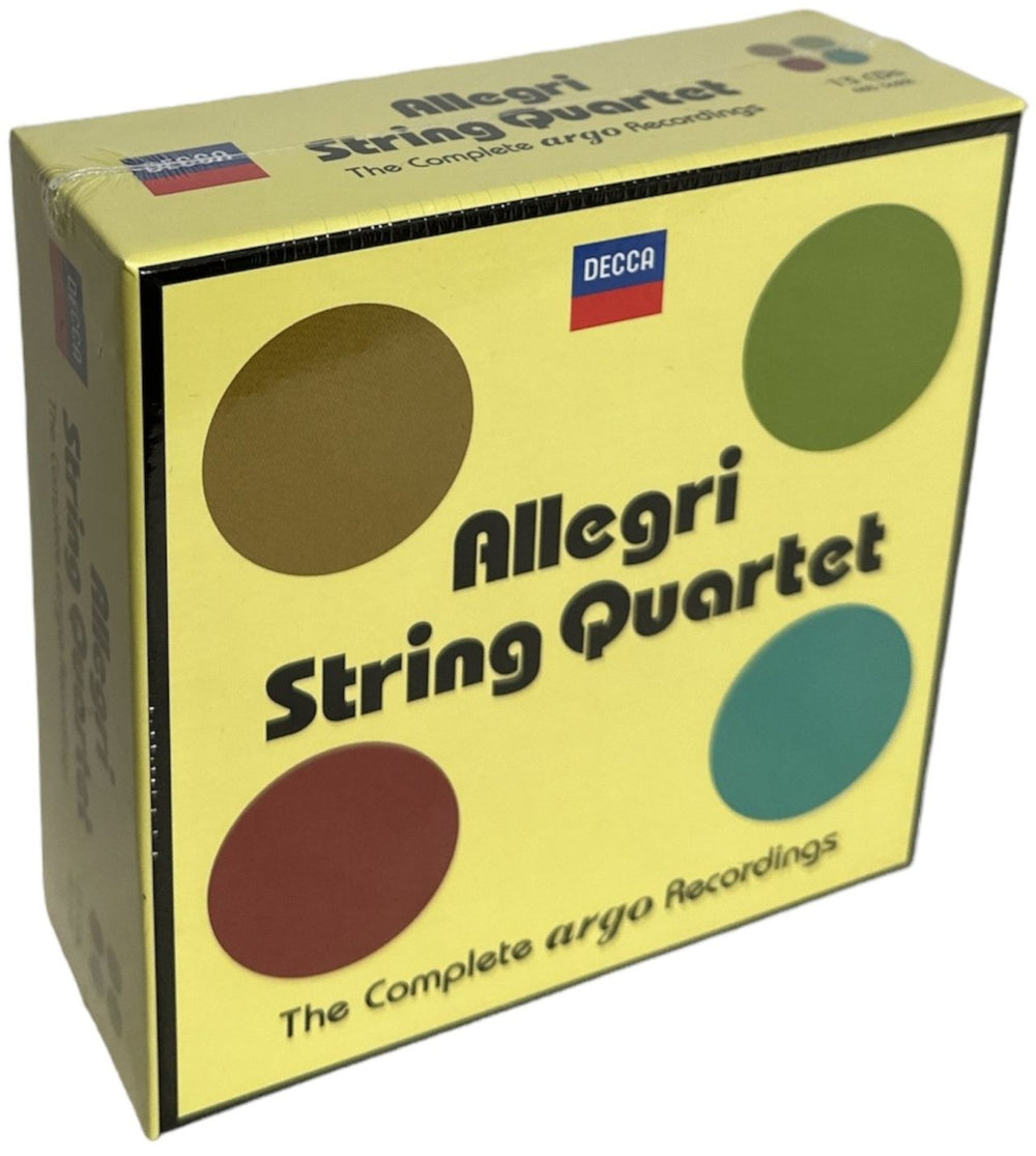 The Allegri String Quartet The Complete Argo Recordings UK CD Album Box Set 4853622