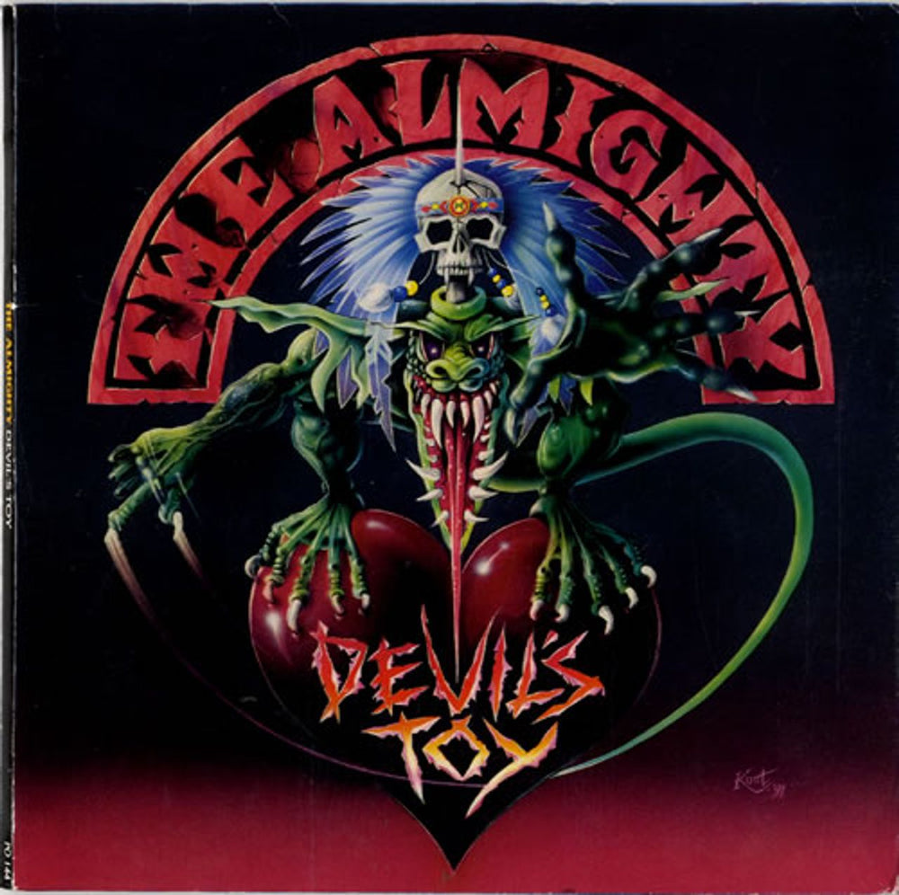 The Almighty Devil's Toy UK 7" vinyl single (7 inch record / 45) PO144