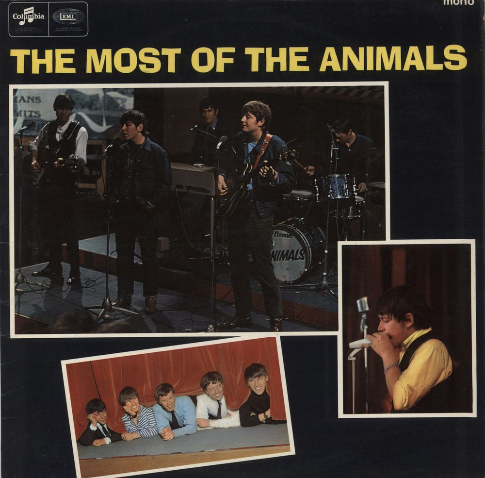 The Animals The Most Of The Animals - 1st - EX UK vinyl LP album (LP record) SX6035