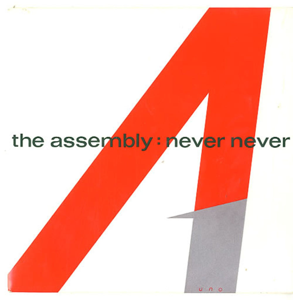 The Assembly Never Never UK 7" vinyl single (7 inch record / 45) 7TINY1