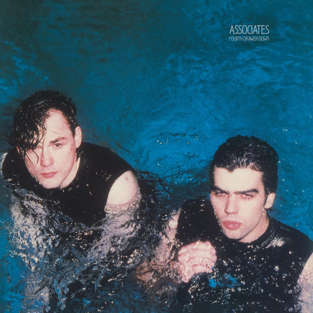 The Associates Fourth Drawer Down - Blue Vinyl 180 Gram UK vinyl LP album (LP record) MOVLP3740