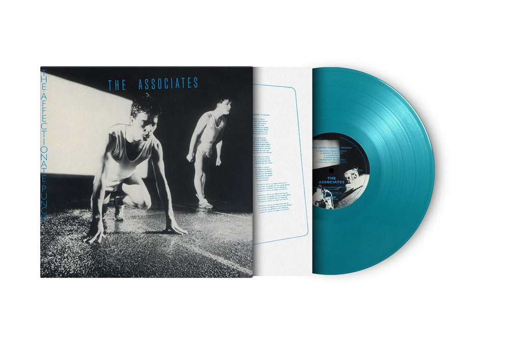 The Associates The Affectionate Punch - Turquoise Vinyl 180 Gram UK vinyl LP album (LP record) ATSLPTH850442