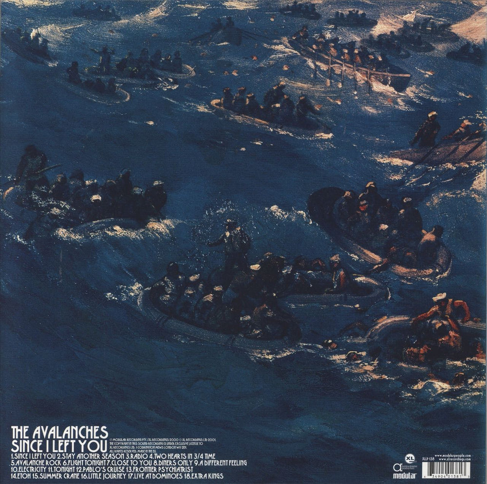 The Avalanches Since I Left You UK 2-LP vinyl record set (Double LP Album) 634904013813