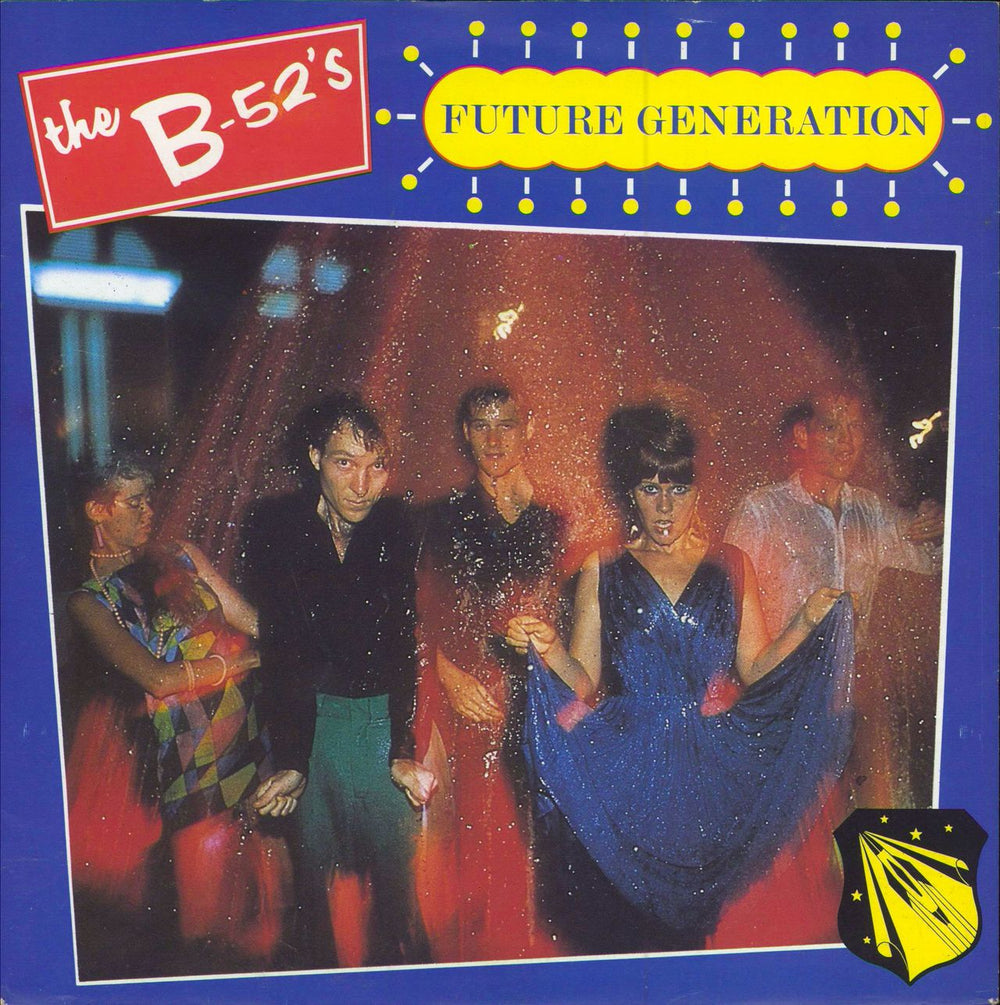 The B-52's Future Generation UK 7" vinyl single (7 inch record / 45) IS107