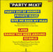 The B-52's Party Mix - Yellow labels UK vinyl LP album (LP record)