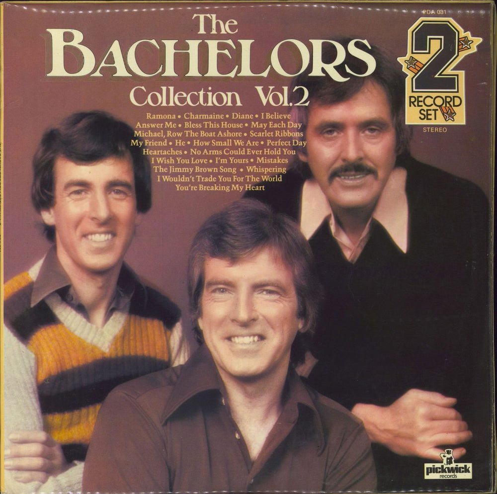 The Bachelors The Bachelors Collection Vol.2 UK 2-LP vinyl record set (Double LP Album) PDA031