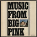 The Band Music From Big Pink Japanese vinyl LP album (LP record)