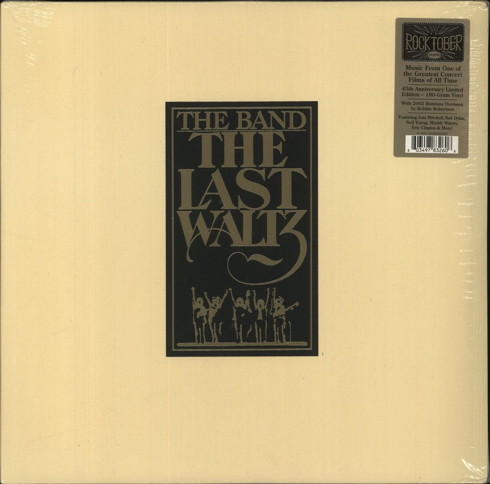 The Band The Last Waltz - 180gm - Sealed UK 3-LP vinyl record set (Triple LP Album) R17801