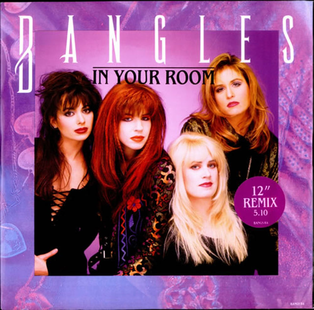 The Bangles In Your Room UK 12" vinyl single (12 inch record / Maxi-single) BANGSR4