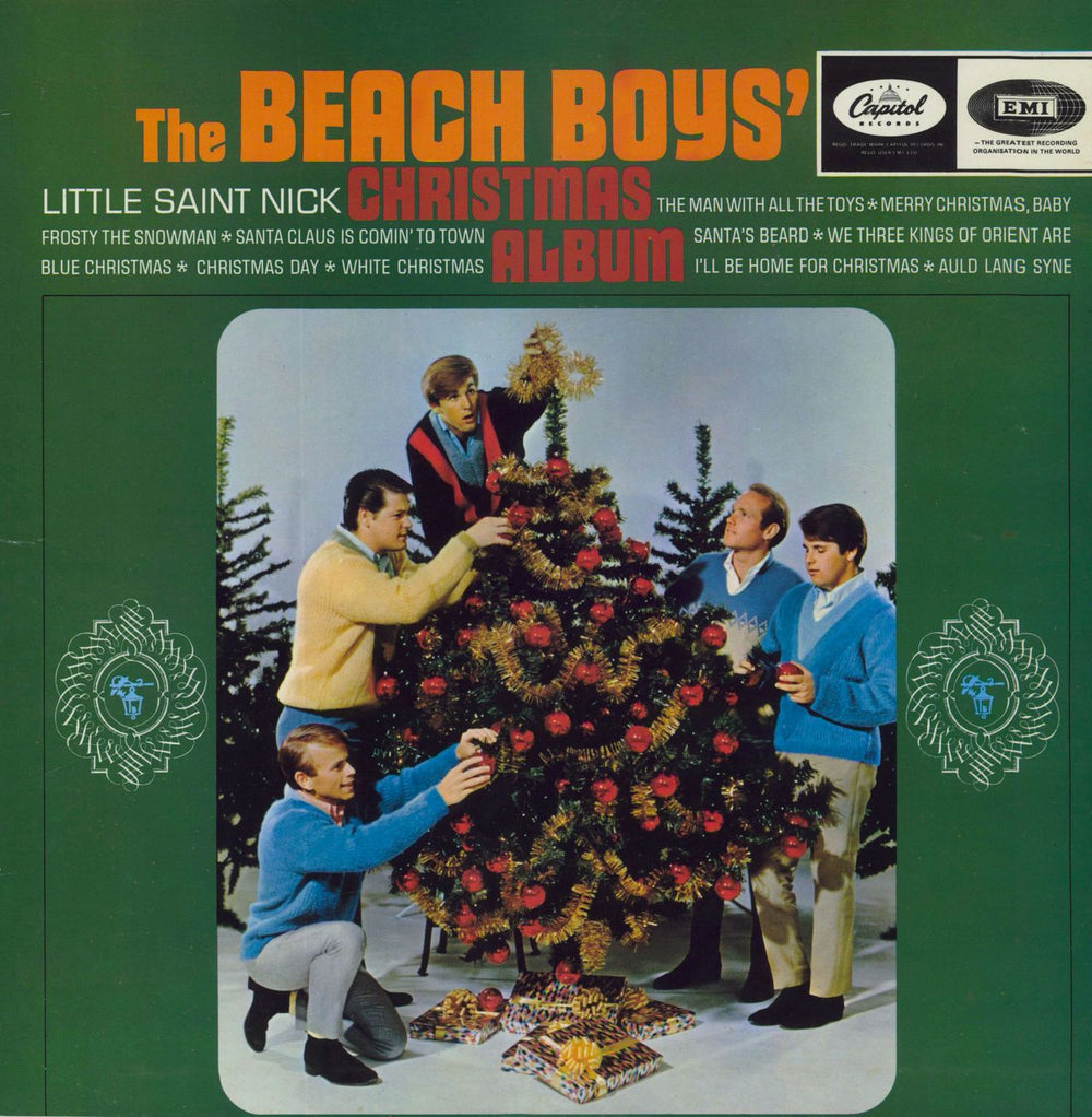 The Beach Boys Christmas Album - 2nd UK vinyl LP album (LP record) ST2164