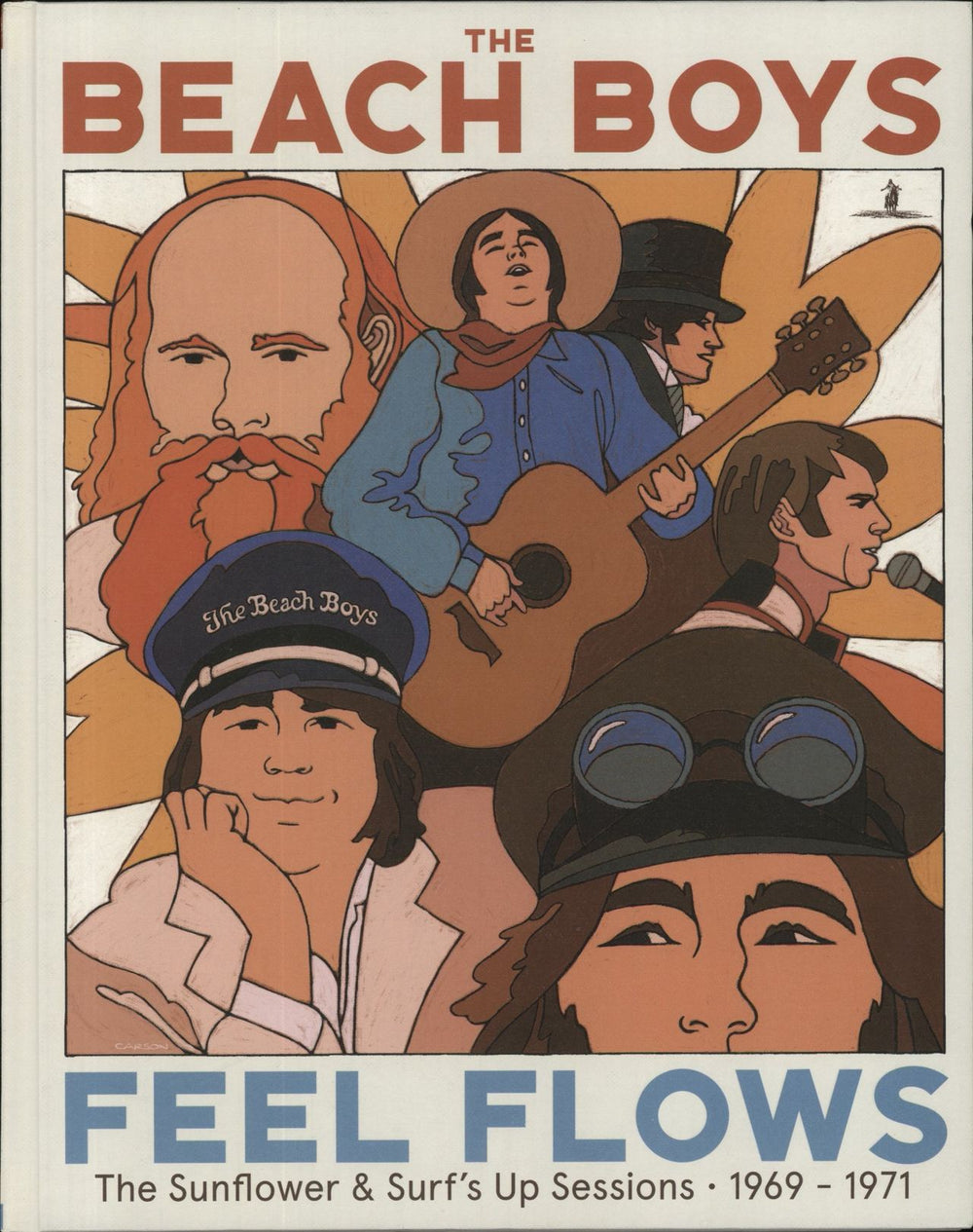 The Beach Boys Feel Flows: The Sunflower & Surf's Up Sessions 1969-1971 - 5xCD Book UK 5-CD album set 00602508802188