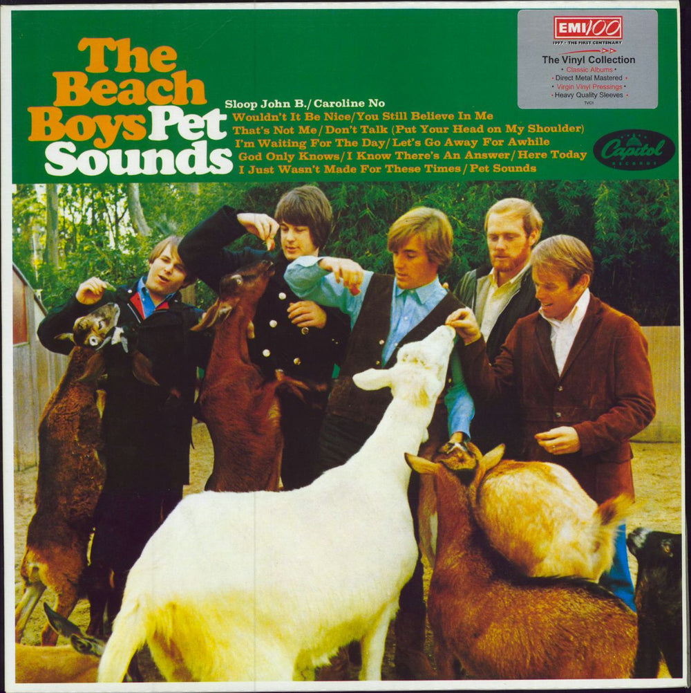 The Beach Boys Pet Sounds - 180gm Vinyl UK vinyl LP album (LP record) LPCENT2