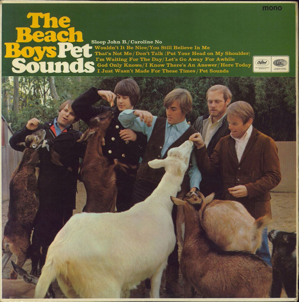 The Beach Boys Pet Sounds - 1st UK vinyl LP album (LP record) T2458