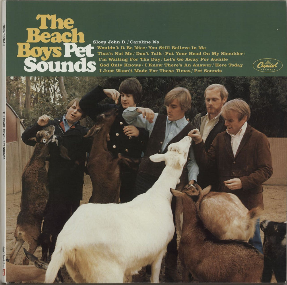 The Beach Boys Pet Sounds 40th Anniversary Edition US 2-LP vinyl record set (Double LP Album) 09463-51370-1-9