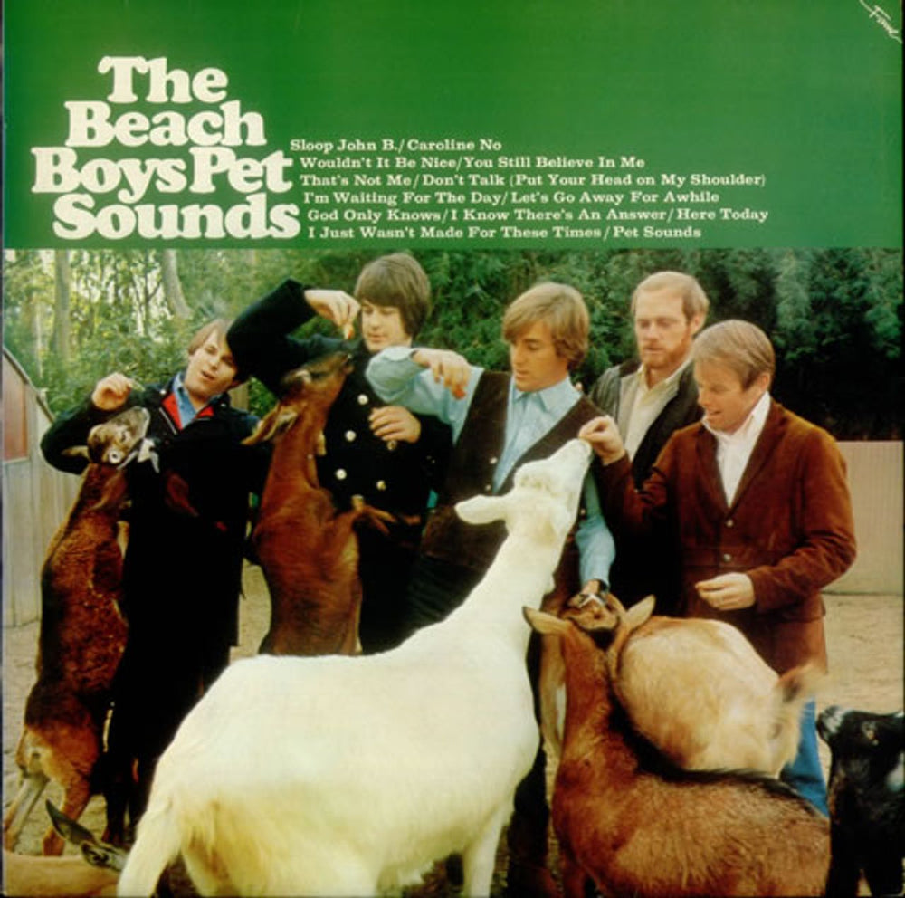 The Beach Boys Pet Sounds UK vinyl LP album (LP record) FA3018