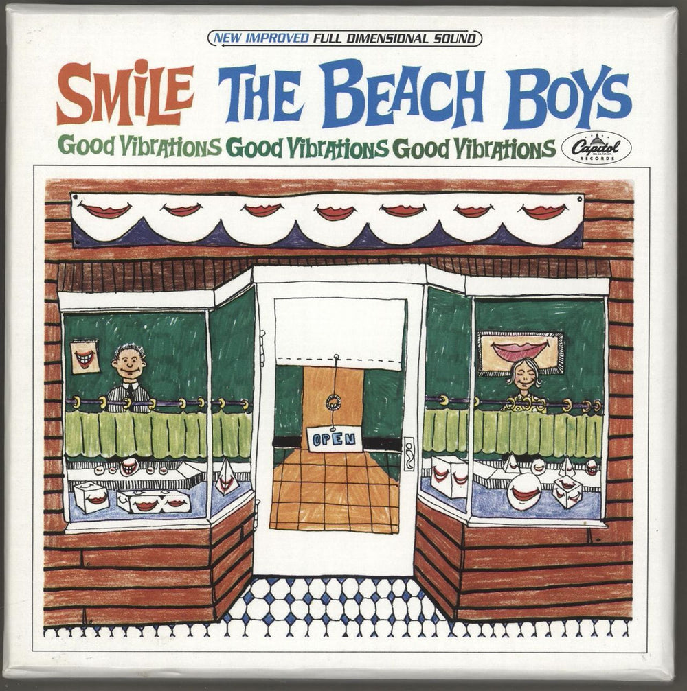 The Beach Boys Smile Sessions - Box UK CD Album Box Set 5099902766324