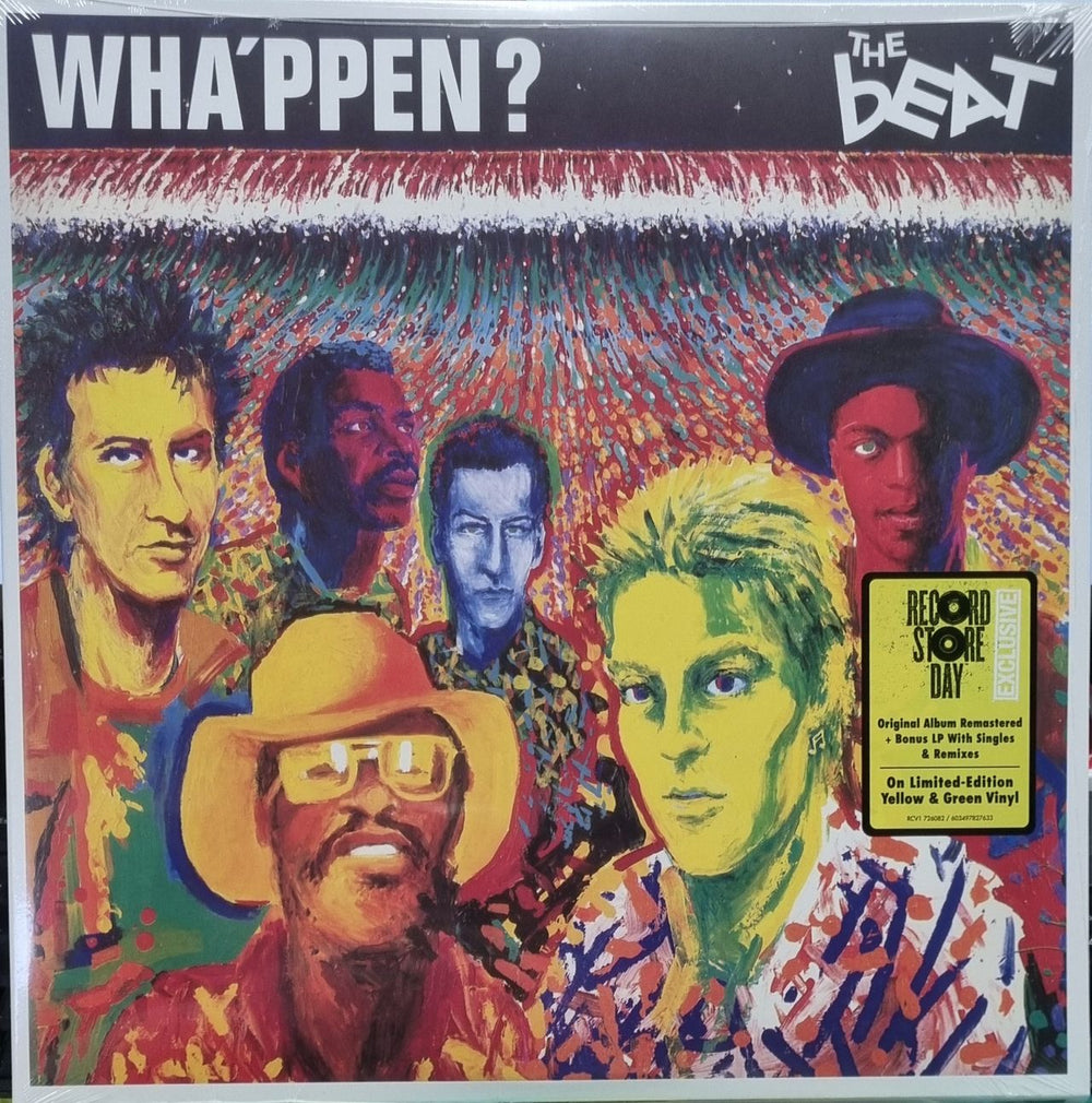 The Beat Wha'ppen? - Yellow & Green Vinyl - RSD 2024 - Sealed UK 2-LP vinyl record set (Double LP Album) 603497827633