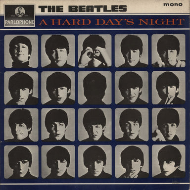 BEATLES★A Hard Day's Night UK Y/B Parlop The Beatles A Hard Day's Night - 1st - G&L - VG UK Vinyl LP
