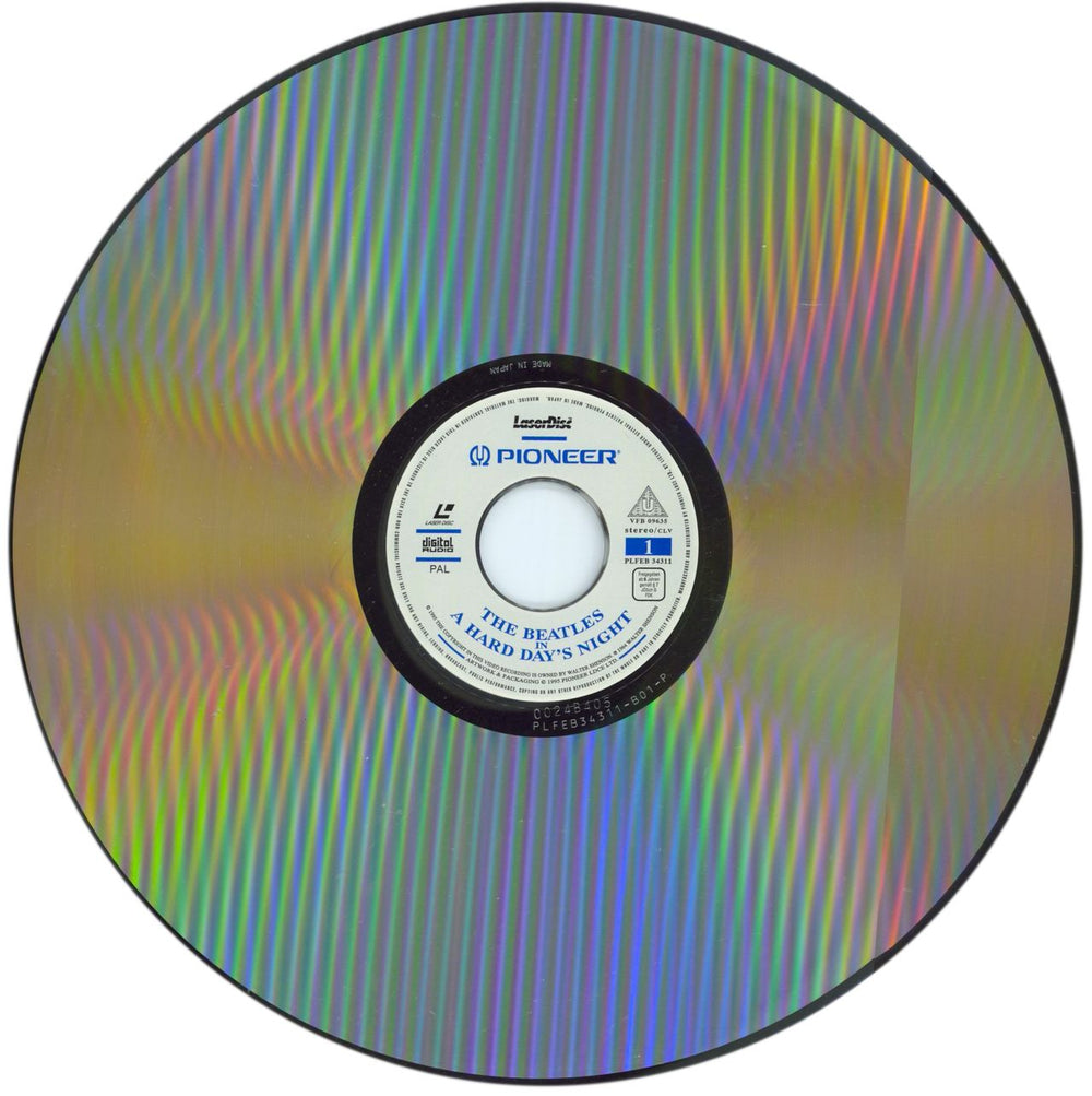The Beatles A Hard Day's Night Japanese laserdisc / lazerdisc BTLLZAH876671