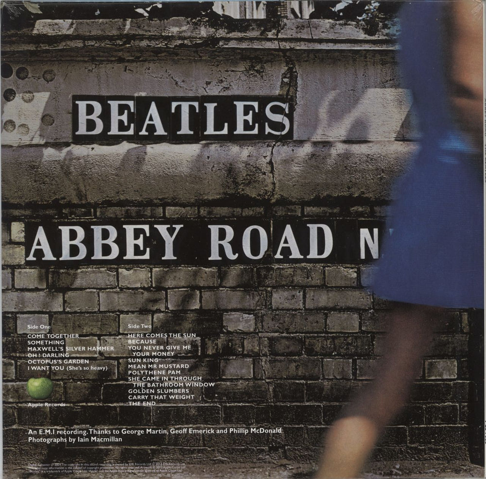 The Beatles Abbey Road - 180gm Vinyl - Sealed UK vinyl LP album (LP record) 094638246817