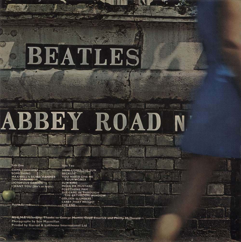 The Beatles Abbey Road - 1st - M/A - EX UK vinyl LP album (LP record)