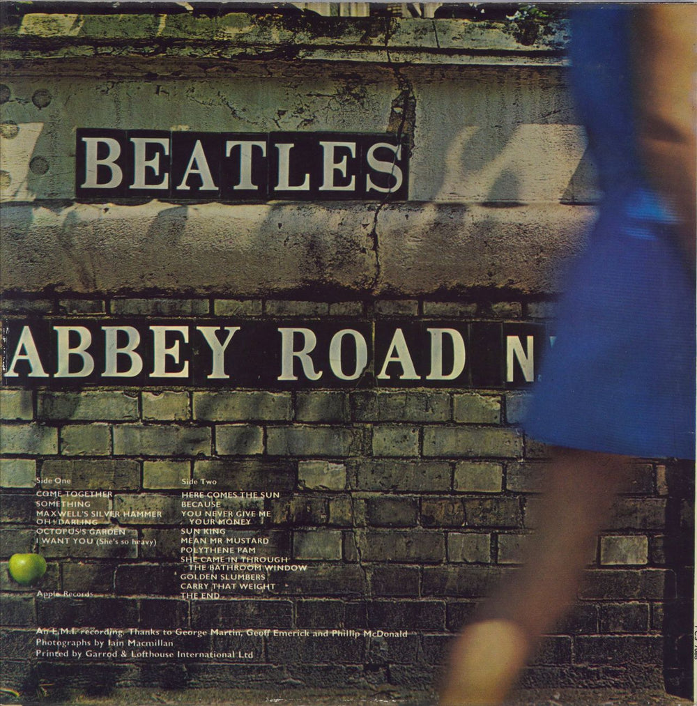 The Beatles Abbey Road - 2nd - M/A - EX UK vinyl LP album (LP record)