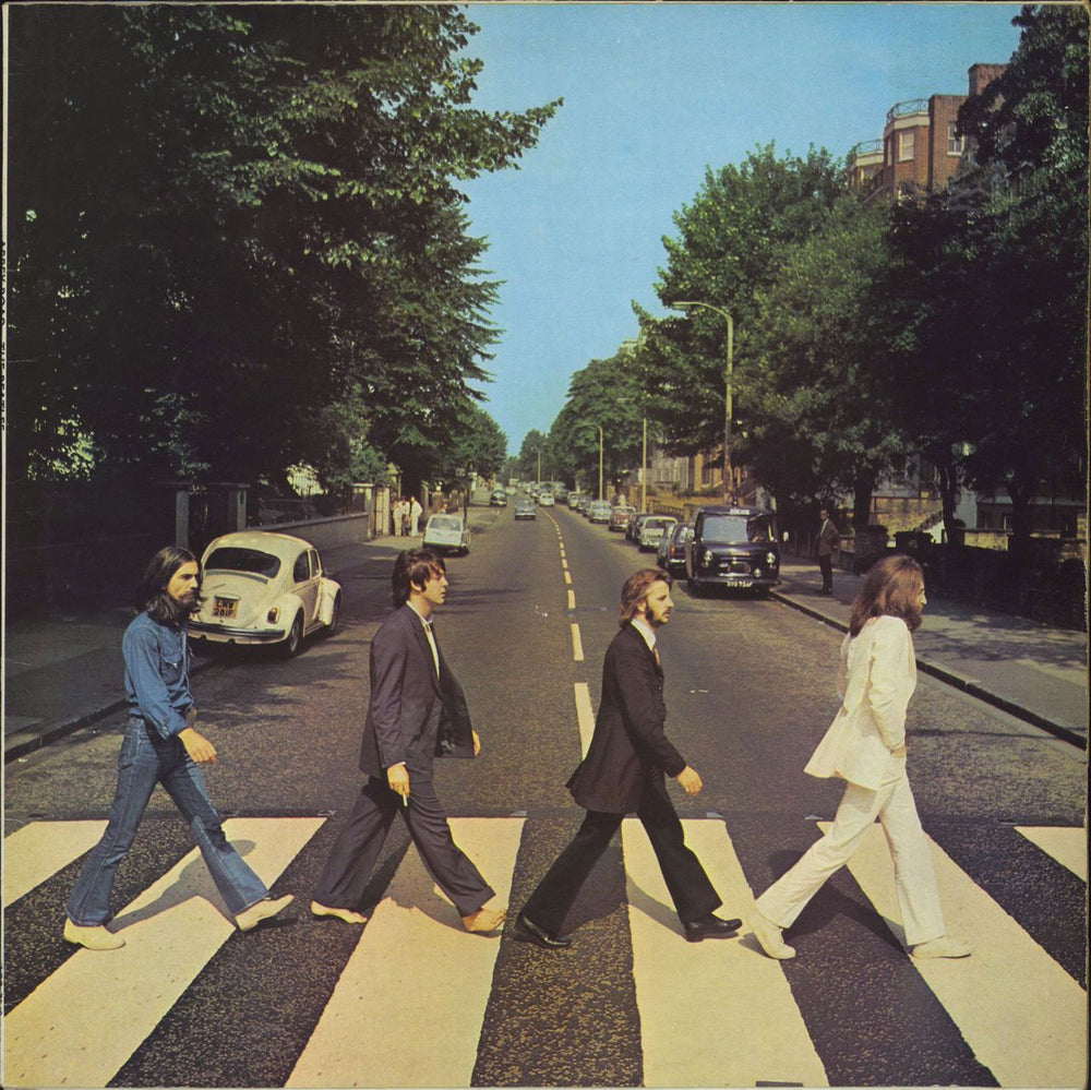 The Beatles Abbey Road - 3rd - EX UK vinyl LP album (LP record) PCS7088