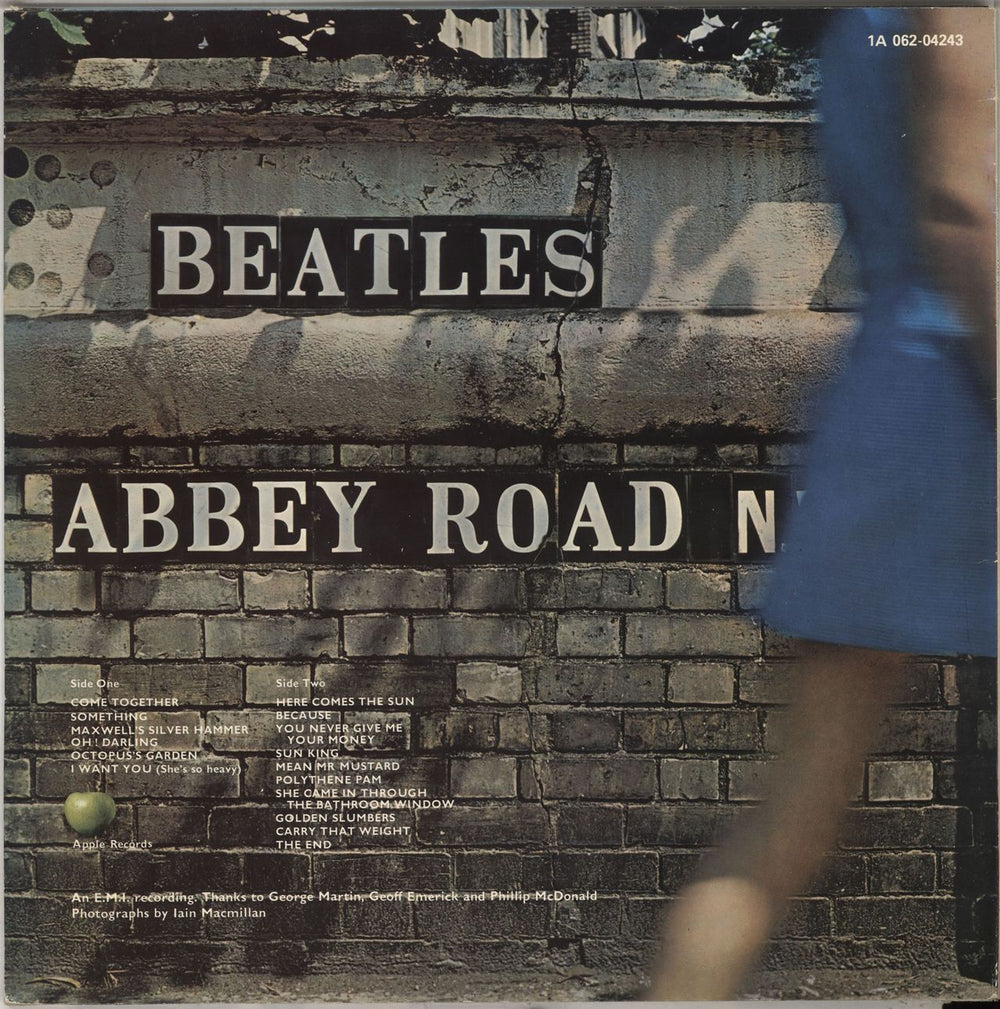 The Beatles Abbey Road Dutch vinyl LP album (LP record)