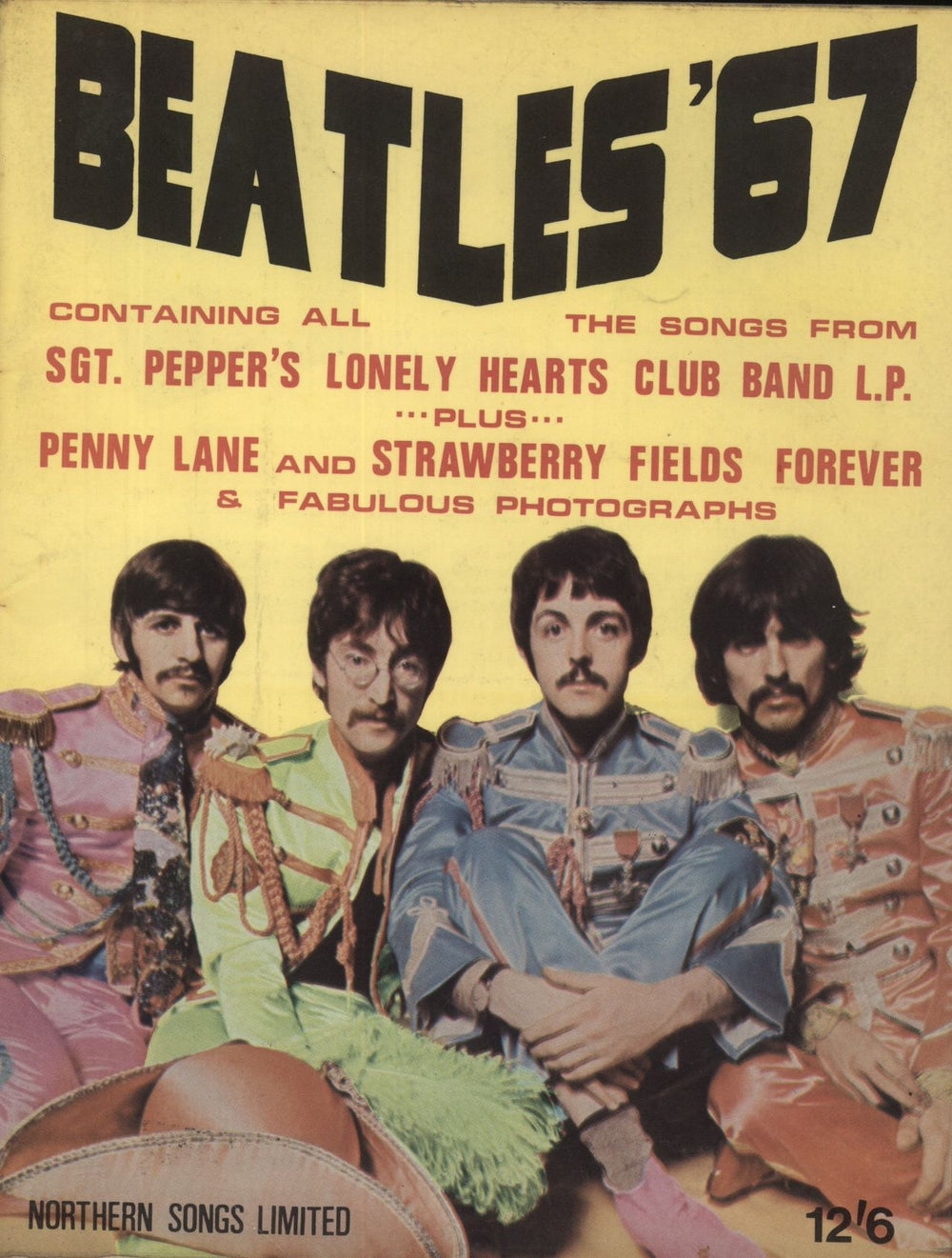 The Beatles Beatles '67 UK sheet music SHEET MUSIC