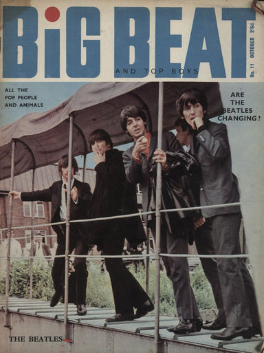 The Beatles Big Beat And Top Boys No.11 UK magazine