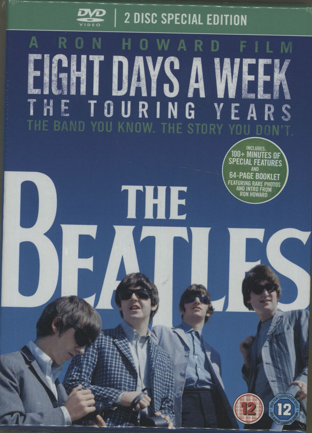 The Beatles Eight Days A Week: The Touring Years - Sealed UK DVD OPTD3092