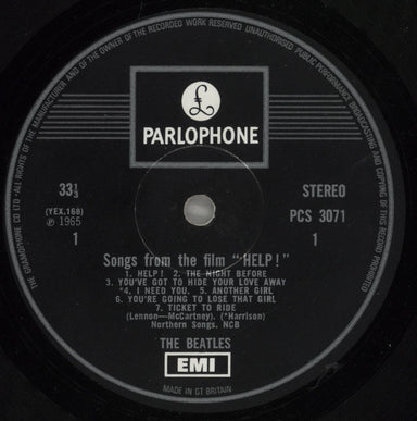The Beatles Help! - One Box - Stereo UK vinyl LP album (LP record) BTLLPHE879352
