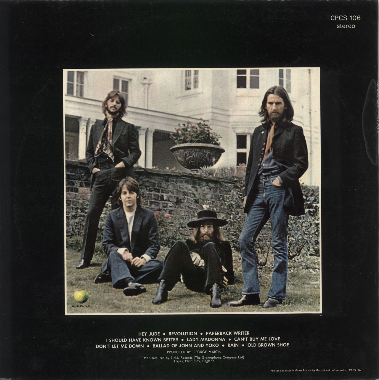 The Beatles Hey Jude - 3rd - EX UK Vinyl LP — RareVinyl.com