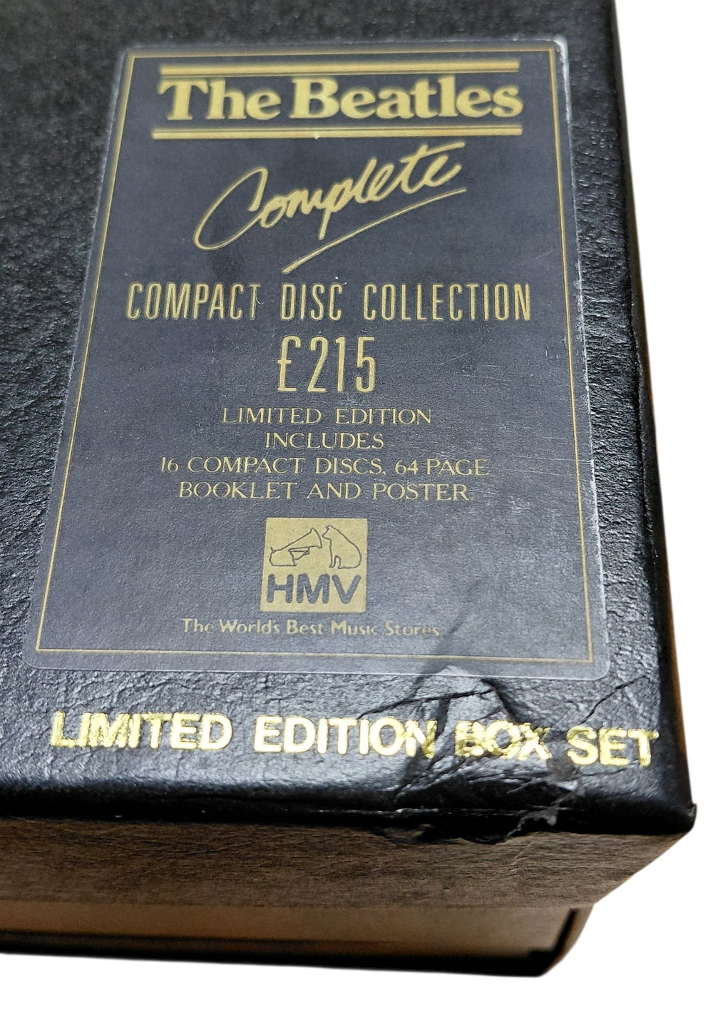 The Beatles HMV Complete Compact Disc Collection +  - EX UK CD Album Box Set 1987