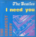 The Beatles I Need You Italian 7" vinyl single (7 inch record / 45) 3C006-04455