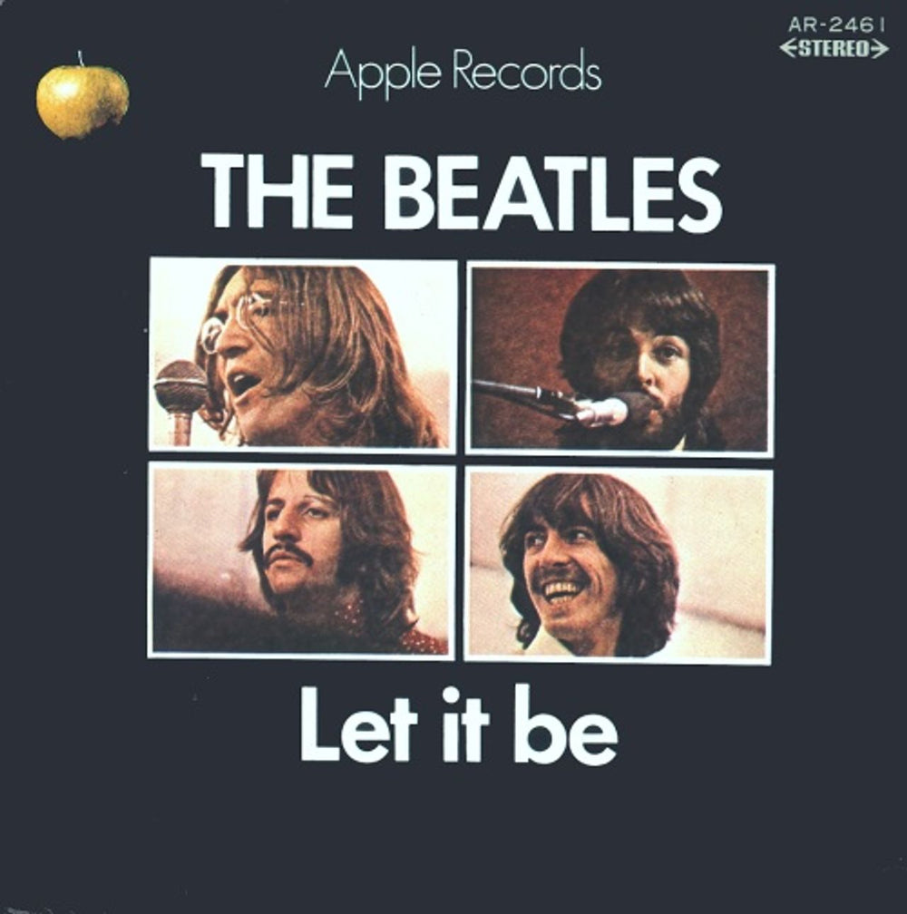 The Beatles Let It Be - 1st Japanese 7" vinyl single (7 inch record / 45) AR-2461