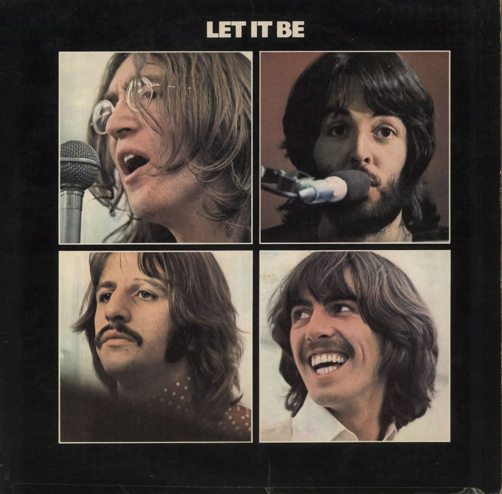 The Beatles Let It Be - 1st - VG UK vinyl LP album (LP record) PCS7096