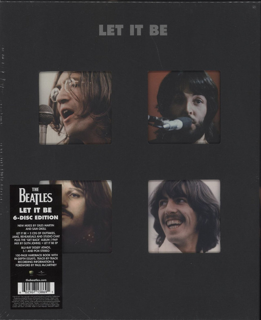 The Beatles Let It Be - 6-Disc Edition - Sealed UK CD Album Box Set 0602507138691