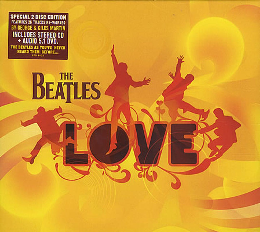 The Beatles Love - Sealed UK 2-disc CD/DVD set 3798102
