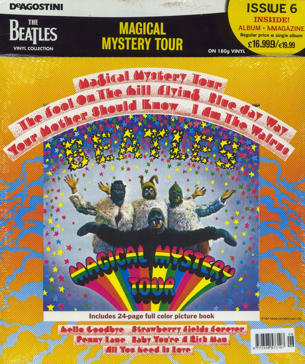 The Beatles Magical Mystery Tour - DeAgostini - 2017 - Sealed UK vinyl LP album (LP record) 0094638246510