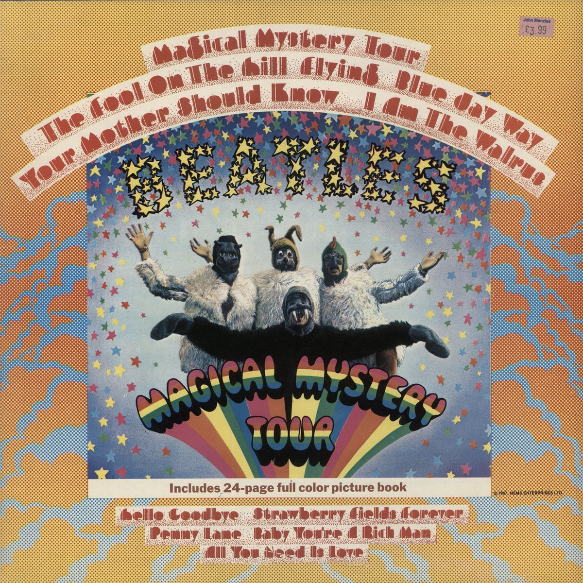 BEATLES★Magical Mystery Tour UK 2 Box EM The Beatles – Magical Mystery Tour – 2 x Vinyl (7