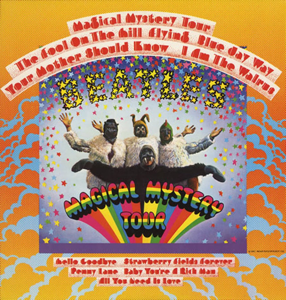 The Beatles Magical Mystery Tour - Purple Label US vinyl LP album (LP record) SMAL2835