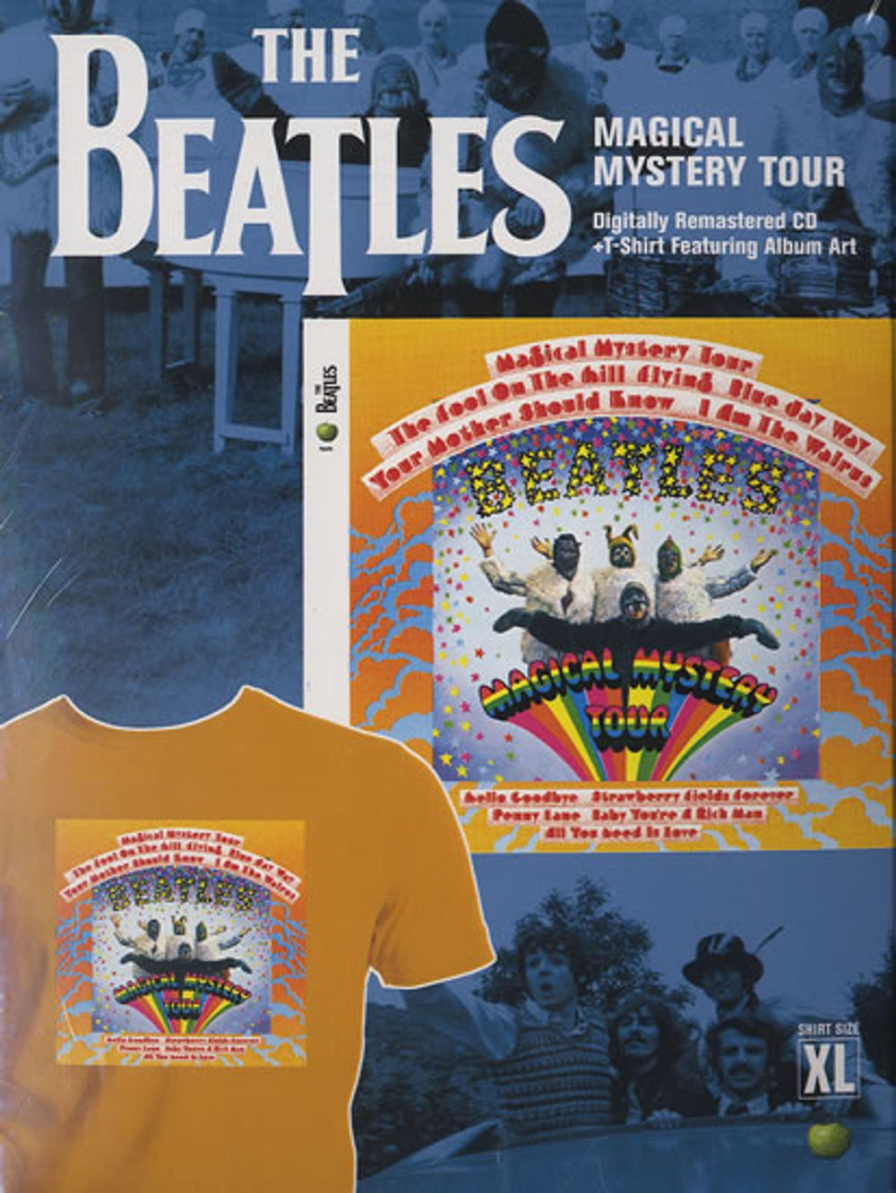 The Beatles Magical Mystery Tour US CD album (CDLP) CAP582232