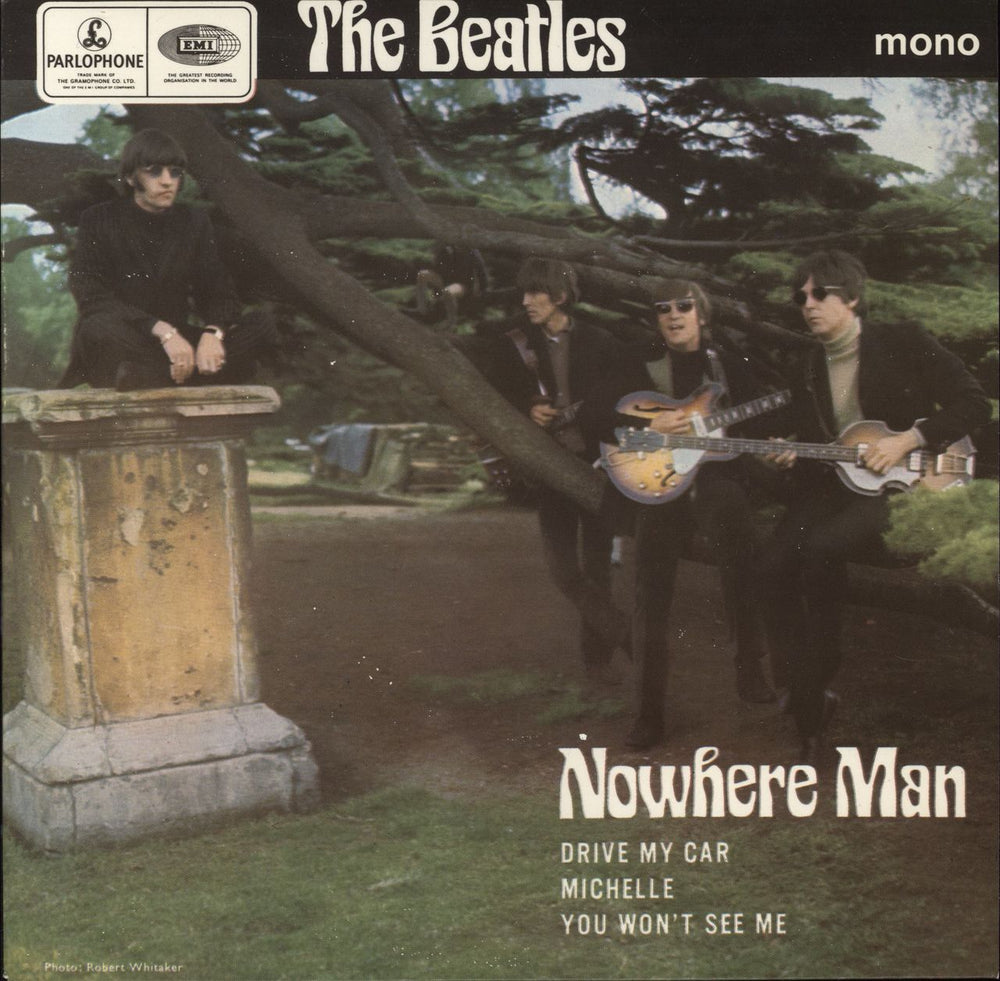 The Beatles Nowhere Man EP - EMI - EX UK 7" vinyl single (7 inch record / 45) GEP8952