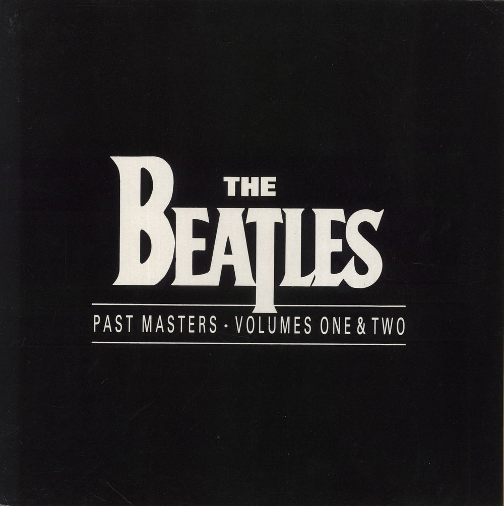 The Beatles Past Masters - Volumes One & Two - EX UK 2-LP vinyl record set (Double LP Album) BPM1